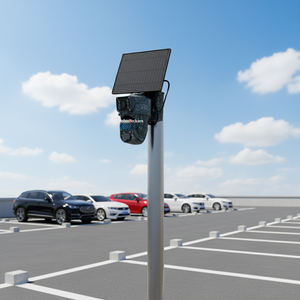 กล้องรักษาความปลอดภัยเซลลูลาร์ 4G LTE กล้องรักษาความปลอดภัยพลังงานแสงอาทิตย์ไวไฟกลางแจ้งไร้สายพร้อมซิมการ์ดสีรุ่นกลางคืนการตรวจจับการเคลื่อนไหว - Product Image 3