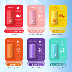 <span class=keywords><strong>Bálsamo</strong></span> <span class=keywords><strong>Labial</strong></span> BIOAQUA de Marca Privada OEM ODM, Cuidado <span class=keywords><strong>Labial</strong></span> Natural, Anti-Agrietamiento, Hidratación Profunda <span class=keywords><strong>con</strong></span> <span class=keywords><strong>Ácido</strong></span> <span class=keywords><strong>Hialurónico</strong></span> - Product Image 1