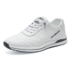 Zapatos para Caminar Caicci para Hombre, Punta Redonda, Transpirables, Blancos, Casuales, Estilo Primavera-Otoño - Product Image 5