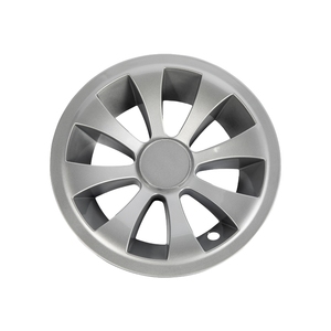 Cubierta de Rueda para Carro de Golf de 10 Pulgadas, 8 Radios, Plateada, Certificación CE, para 7-8 Asientos, Repuestos, Tapacubos - Product Image 1