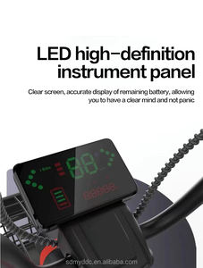 Bicicleta Eléctrica Potente <span class=keywords><strong>de</strong></span> 800W Sin Batería, Instrumento LCD, <span class=keywords><strong>Señal</strong></span> <span class=keywords><strong>de</strong></span> Giro, Espejo, Accesorios Completos - Product Image 5