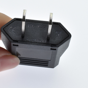 Unibridge chống cháy PC + Brass Power cắm chuyển đổi CE EU để chúng tôi Adapter với 6A Đánh giá hiện tại sạc Ổ cắm - Product Image 4