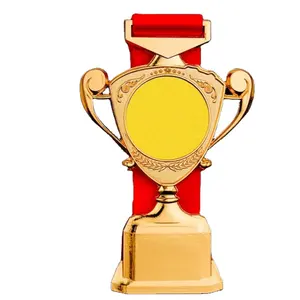 Promotion Award Souvenir Custom Design Metal Sport Gold Champions League Trophy