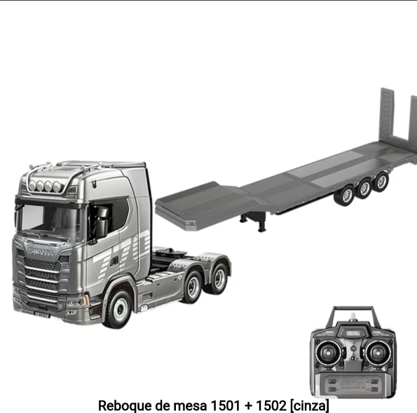 【Huina 1501専用】Huina 1502 1/18 フラットトレーラー Huina 1502 1/18 フラットトレーラー ※Huina 1501専用 - メルカリ