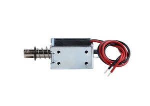 Actuador de <span class=keywords><strong>motor</strong></span> en miniatura de 48W 2A 5.5N, solenoide de empuje y tracción de CC 24V con carrera de 10 mm - Product Image 6