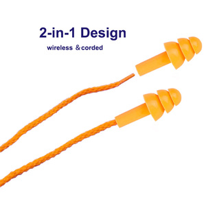 Protection auditive personnalisée <span class=keywords><strong>bouchons</strong></span> d'oreille antibruit <span class=keywords><strong>bouchons</strong></span> d'oreille filaires en silicone pour la prise de vue - Product Image 2