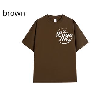 เสื้อยืดผู้ชายผ้าคอตตอนเนื้อนุ่มผสม100% 230ก. เสื้อยืดระบายอากาศไม่เป็นรอยปักโลโก้ที่มีเอกลักษณ์ - Product Image 3