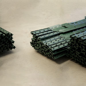 스터드형 T포스트 6피트 8피트 10피트 아연도금 강철 울타리 기둥, 미국 농장 정원 및 농업 울타리용 헤비듀티 그린 T포스트 - Product Image 3