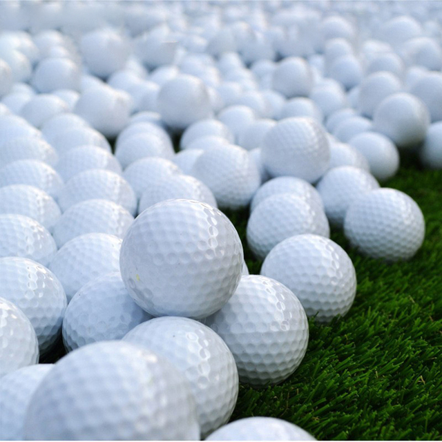 Blank Driving Range Golf Balls Golf Practice Balls White Golf Balls