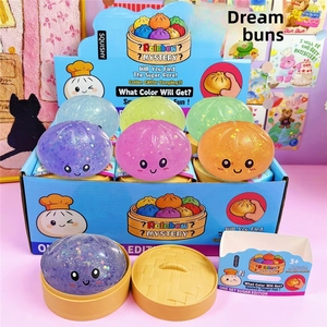 Distributeur en gros, coopération à long terme, sans pression de stock, exportation, jouet à presser TPE en forme de boulette vapeur, boîte mystère, jouet souple <span class=keywords><strong>Squi</strong></span> - Product Image 5