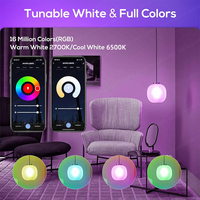 Ampoule intelligente WiFi TUYA B22 pour LED RGB, compatible Alexa et Google Assistant, contrôle vocal, programmation, contrôle par application, contrôle de groupe, 220V