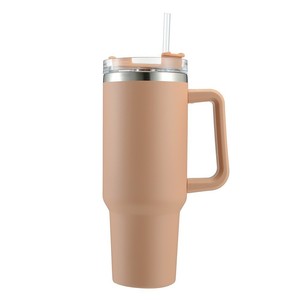 Europa América 40oz Acero inoxidable Mango grande Aislamiento al vacío Termo Taza de café Características térmicas Uso de agua de viaje - Product Image 4