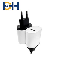 Cargador Rápido USB QC3.0 de 20W, Adaptador de Corriente para Teléfono Móvil con Protección