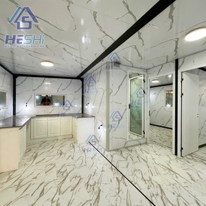 บ้านคอนเทนเนอร์สำเร็จรูปขนาด 40 ฟุต 20 ฟุต แบบขยายได้ สร้างเร็ว 1 2 3 4 5 ห้องนอน พับเก็บได้ ราคาประหยัด บ้านเคลื่อนที่ บ้านพักสำหรับผู้สูงอายุ - Product Image 3