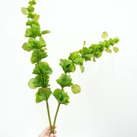 Hochwertige Künstliche Grünpflanzen mit Echtem Gefühl, Irische Glockenblätter, Künstliche Blumen für Blumenarrangements und Hochzeitsdekoration
