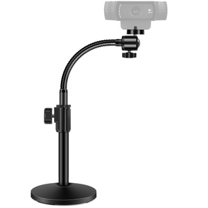 Soporte de Escritorio para Cámara Web con Cabezal de Bola de 1/4'', Flexible y Ajustable, para <span class=keywords><strong>GoPro</strong></span>, Insta360, DJI, Transmisión en Vivo y Vlogging - Product Image 5