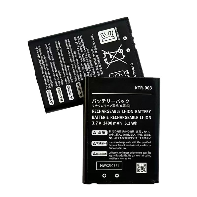 Bluk Price 1400mAh 3.7V Rechargeable Battery Pack for Nintendo New 3DS KTR-003 Replacement Akku Battery