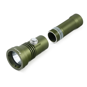 Linterna de Buceo Profesional Asafee <span class=keywords><strong>DT70</strong></span>, LED SST70, Impermeable, para Buceo, Uso Industrial, Clasificación IPX8 - Product Image 4