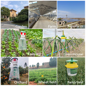 Trampa Adhesiva para Insectos Profesional, Resistente a la Intemperie, con Luz Nocturna para Control de Plagas - Product Image 3