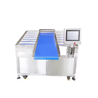 Machine de pesage et de conditionnement pour produits de la pêche et des fruits de mer, volailles et viandes, légumes et fruits, et snacks – Compteuse et peseuse à contrepoids