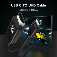 Vente en gros d'usine UNIEAN Câbles de données USB HD 2.1 Type-C UHD 4K 8K 60Hz pour TV Iphones Lecteurs DVD coaxiaux 2M 3M 4.5M