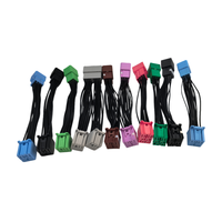 Juego de cables para vehículos eléctricos: Adaptador Plug & Play con codificación por colores para actualización de sistema de audio/control/circuitos en vehículos de nueva energía