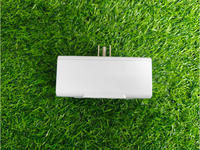 Variateur de lumière numérique 2 canaux avec minuterie, affichage numérique, 1 min à 23h59, pour intérieur, double éclairage, compatible LED/CFL, fonction crépuscule-aube
