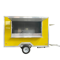 Remorque de nourriture de pain et de dessert de vente chaude entièrement équipée avec la cuisine personnalisable et le camion de nourriture entièrement équipé