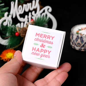 Customized Natural Crystal Mini Carving DIY Gemstone Christmas Carvings with Gift <b>Box</b> for Children Gift - Product Image 3