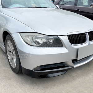 Kit carrosserie lèvre de pare-chocs avant, cache de feux antibrouillard, garniture, spoiler, séparateur et canards pour BMW Série 3 E90 E91 pré-lifting 320i 330i 2005-2008 - Product Image 3