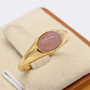 Custom Colorful Gemstone <b>Ring</b> Fine Jewelry Gold Plated Stainless Steel <b>Ring</b> <b>Opal</b> Stone <b>Rings</b> for Women - Product Image 5