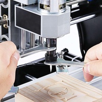 Machine de gravure CNC 3018 améliorée pour le travail du bois et du métal, contrôle GRBL, graveur PCB 3 axes