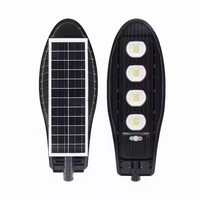 Lampe solaire intégrée tout-en-un 50W-200W, radar, éclairage public, LED, corps en plastique ABS, IP65, alimentée par batterie, certifiée CE, 6000K, lumière du jour
