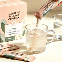 ODM OEM Complexe d'équilibre hormonal, mélange d'herbes en poudre, complément alimentaire, soutien au bien-être des femmes, utilisation quotidienne