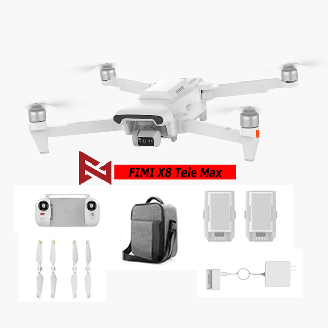 Fimi X8 Tele Max Drone Intelligent Navigation Design Drones 4K Profesional Roklink 20Km Transmission System
