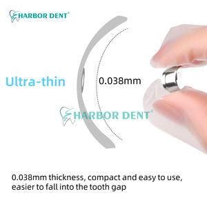 Sistema a matrice di restauro dente/anello metallico con matrice dentaria sezionale per riempimento di cavità prossimale forniture dentali - Product Image 6