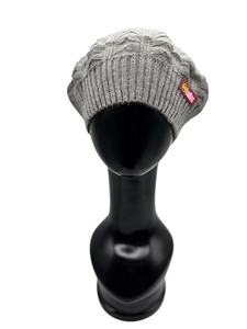 Gorro de Punto de Invierno para Mujer de Alta Calidad LANDBAS, Estilo Deportivo, 100% Acrílico, con Lazo, Boina, 56-58 cm, Tejido de Cable, para Esquí - Product Image 4