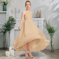 Robe longue élégante pour fille, dos nu, bretelles spaghetti, idéale pour les performances de piano, de violon, de chœur, occasions formelles, occasions de princesse