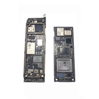 Motherboard CNC Poles Halus untuk Perbaikan iPhone X XS XR XS MAX 11 12 Pro 13 Mini 14 Plus 15 16 17 Papan PCB Utama Tanpa Baseband CPU