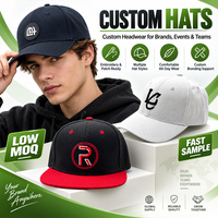 Casquette en coton unisexe avec logo brodé 3D, style streetwear, décontractée, personnalisable et ajustable, fournie directement par l'usine