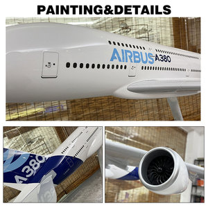 แบบจำลอง<span class=keywords><strong>เครื่องบิน</strong></span><span class=keywords><strong>แอร์</strong></span><span class=keywords><strong>บัส</strong></span> A380 สเกล 1:50 - วัสดุเรซิ่น ของตกแต่งจัดแสดงขนาดใหญ่ - Product Image 3