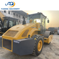 Rouleau compresseur d'occasion de marque chinoise XS263J, poids 26 tonnes, moteur 44,7 kW – Équipement économique pour travaux routiers