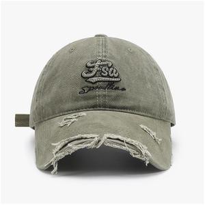 หมวกเบสบอลผ้าฝ้ายสุดหรู ขนาดเดียว ใส่ได้ทุกไซส์ สไตล์สปอร์ต กันลม ดีไซน์โดดเด่น หนานุ่ม เหมาะสำหรับฤดูใบไม้ผลิ หมวกเบสบอลทรงพอดีตัว - Product Image 1