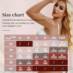 Soutien-gorge en gel souple respirant sans fil à décolleté profond sexy de haute qualité Logo personnalisé Confort Push-up Lingerie sans couture pour femmes pour tous les jours - Product Image 4