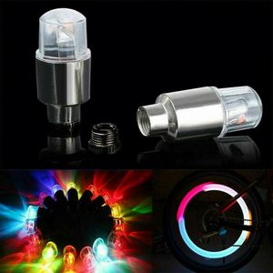 YS Led <b>Flash</b> Wheel Tyre Tire Valve Dust <b>Light</b> for Bike Bicycle Motorcycle Car - Product Image 4
