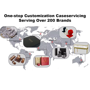 SKQ OEM Taille personnalisée Logo Light Ring Boîte Jewelry Rangement Affichage Boîte de bijoux avec LED pour bracelet anneau - Product Image 6