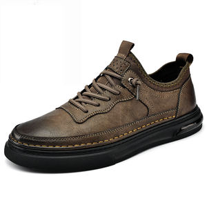 Zapatos de Vestir de Cuero para Hombre, Diseño Italiano, Hechos a Mano, Cómodos para Oficina, Último Modelo, Suministro de Fábrica - Product Image 1