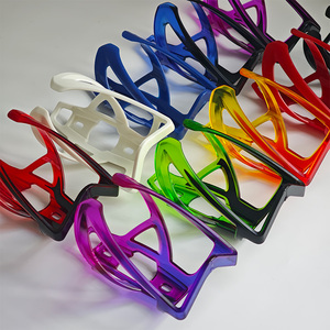 ที่ใส่ขวดน้ำสำหรับจักรยานจักรยานจักรยานเสือภูเขาที่ใส่ขวดน้ำสำหรับจักรยานทำจากพลาสติกแบบไล่ระดับสีที่กำหนดเอง - Product Image 4