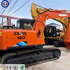 Excavadora de cadenas Hitachi ZX120 de 12 toneladas, máquina usada de servicio pesado, motor y caja de cambios resistentes, lista para el trabajo, ZX200-3, ¡gran oferta! - Product Image 4
