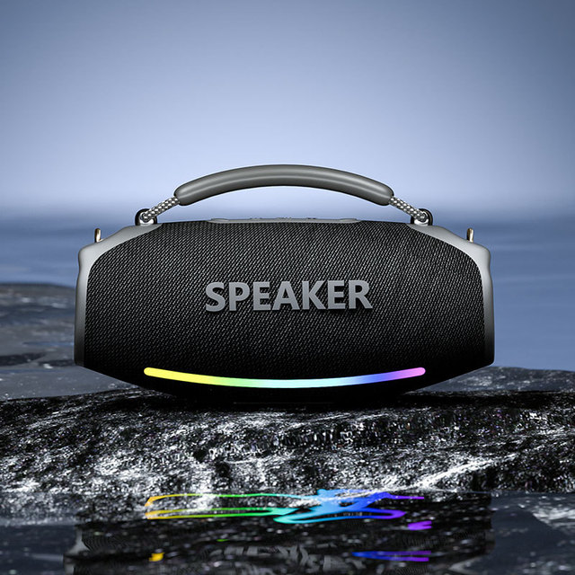 Handheld Portable Active Speaker Waterproof USB Charging Long Battery Life for Camping Indoor Entertainment
